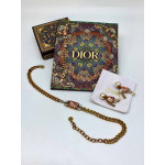 Комплект Dior (серьги, браслет, колье)