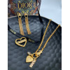 Комплект Dior (серьги, колье, брошь)