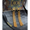 Комплект Dior (серьги, колье, брошь)