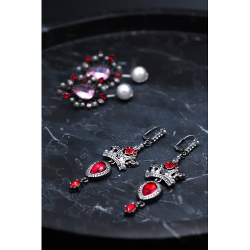 Серьги Alexander McQueen корона