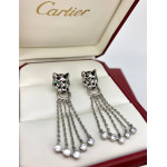 Комплект Panthere De Cartier (серьги кисти с камнями, кольцо)