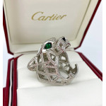 Комплект Panthere De Cartier (серьги кисти с камнями, кольцо)