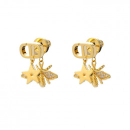 Серьги Dior с мухами
