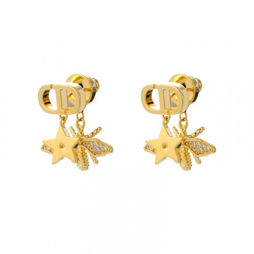 Серьги Dior с мухами