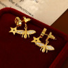 Серьги Dior с мухами