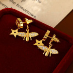 Серьги Dior с мухами
