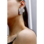 Серьги Balenciaga в виде цветка