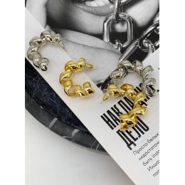 Серьги Balenciaga пружинки