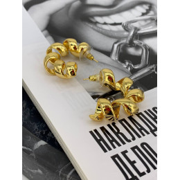 Серьги Balenciaga пружинки