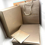Упаковка Bvlgari под крупное колье