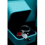 Кольцо Return To Tiffany белое с красным