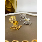 Серьги Loewe Серебристые, Золотистые