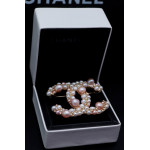 Брошь Chanel С Жемчугом, Буква X