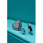 Серьги Return To Tiffany белые с камнями