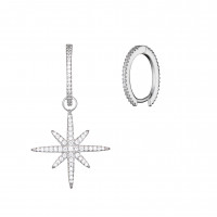 Серьги Apm Monaco Eternelle ассиметричные длинные