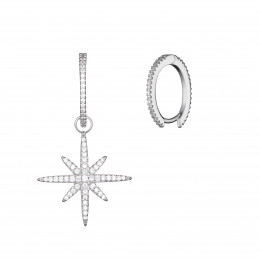 Серьги Apm Monaco Eternelle ассиметричные длинные