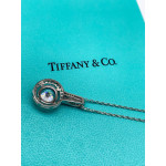 Кулон Tiffany белый каратник с камнями