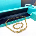 Комплект Tiffany цепи (браслет и колье)