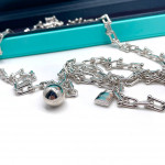 Комплект Tiffany длинный (браслет и колье)