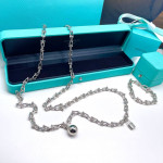 Комплект Tiffany длинный (браслет и колье)
