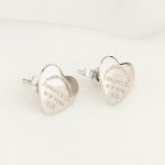 Серьги Return To Tiffany белые широкие