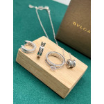 Комплект BVLGARI (кулон, серьги и кольцо)