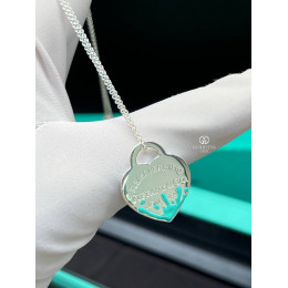 Кулон Return To Tiffany Color Splash белый с зеленым