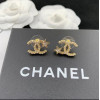 Серьги Chanel сталь
