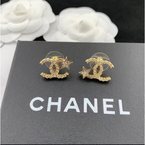 Серьги Chanel сталь