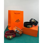 Браслет Hermes широкий кожа