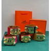 Браслет Hermes широкий с шипами