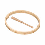 Браслет Картье Cartier Love VGOLD классический тонкий