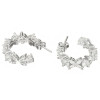 Серьги Tiffany Victoria белые с камнями