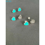 Серьги Return To Tiffany белые с голубым