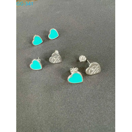 Серьги Return To Tiffany белые с голубым