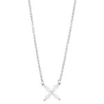 Кулон Tiffany Victoria белый с камнями