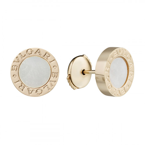Серьги BVLGARI B.zero1 розовые BVL-24А5
