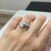Два кольца Tiffany Embrace каратник и дорожка