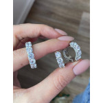 Комплект Tiffany and Co серебро 925 (серьги, кольцо)