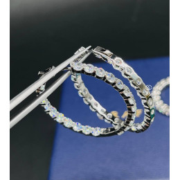 Серьги - кольца Tiffany