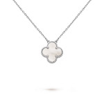Подвеска Van Cleef перламутр