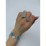 Кольцо Cleef and Arpels full diamond