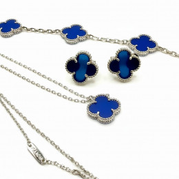 Комплект  Van Cleef синий