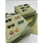 Серьги бабочки Van Cleef and Arpels