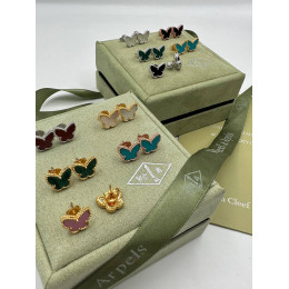 Серьги бабочки  Van Cleef and Arpels