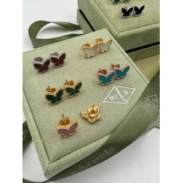 Серьги бабочки  Van Cleef and Arpels