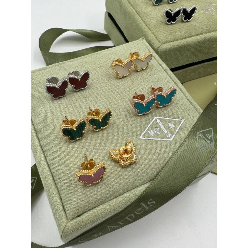 Серьги бабочки Van Cleef and Arpels