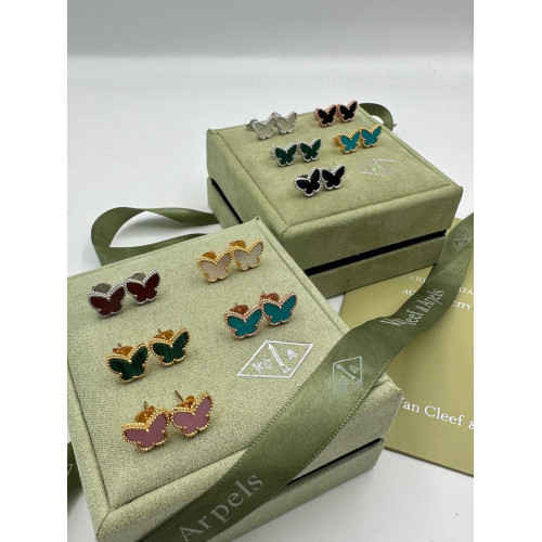 Серьги бабочки Van Cleef and Arpels