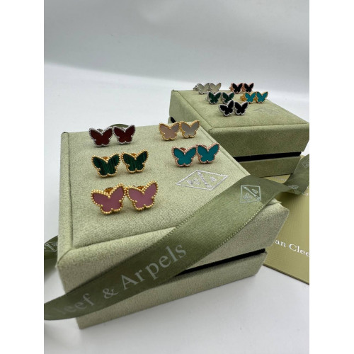 Серьги бабочки Van Cleef and Arpels