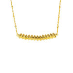 Кулон Cartier Clash желтый